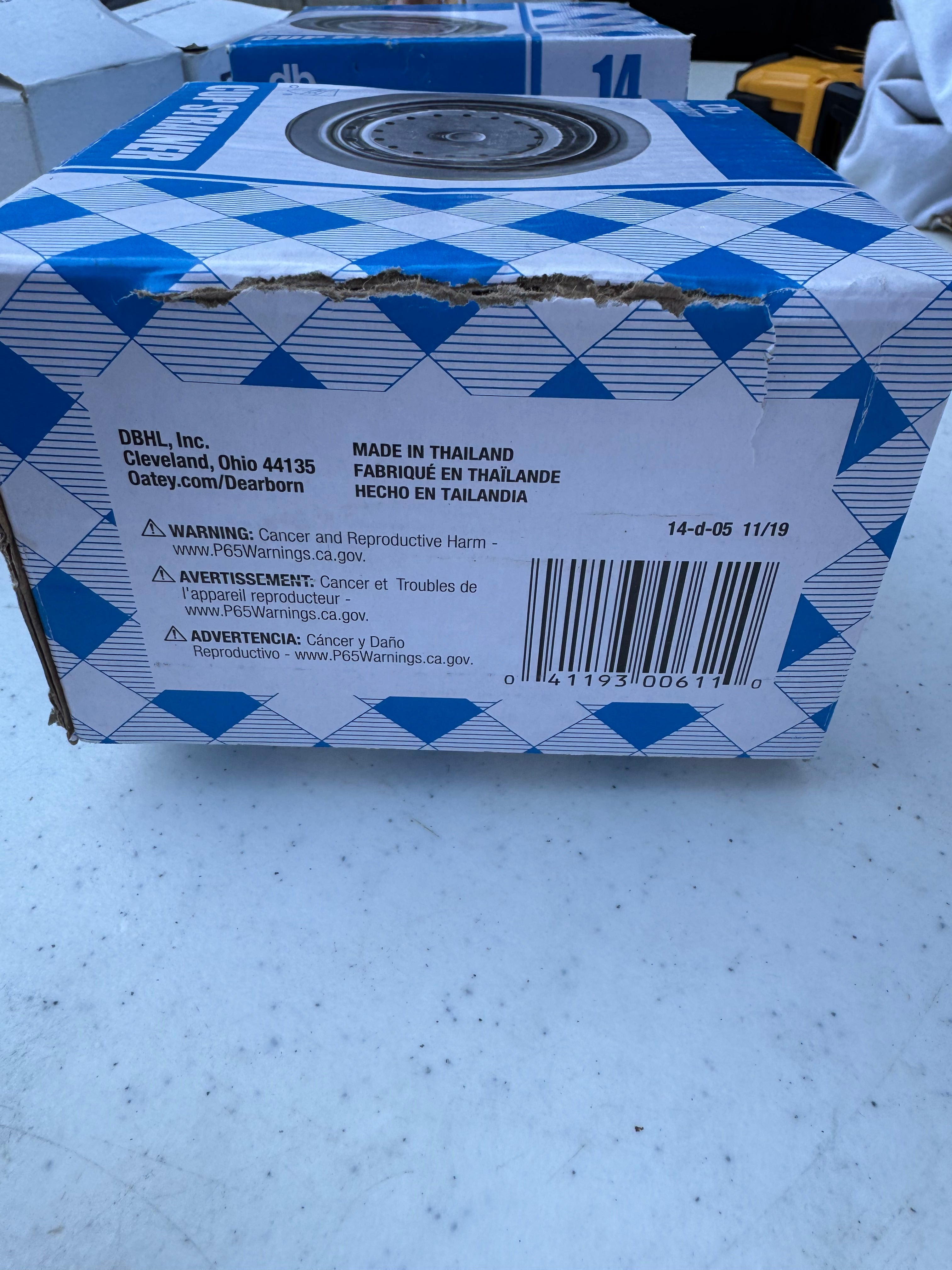 Dearborn Oatey Cup Sink Strainer – Stainless, Boxed