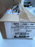 LSP MightyFlex Stainless Faucet Connector – 1/2" FIP x 3/8" Comp, 20"
