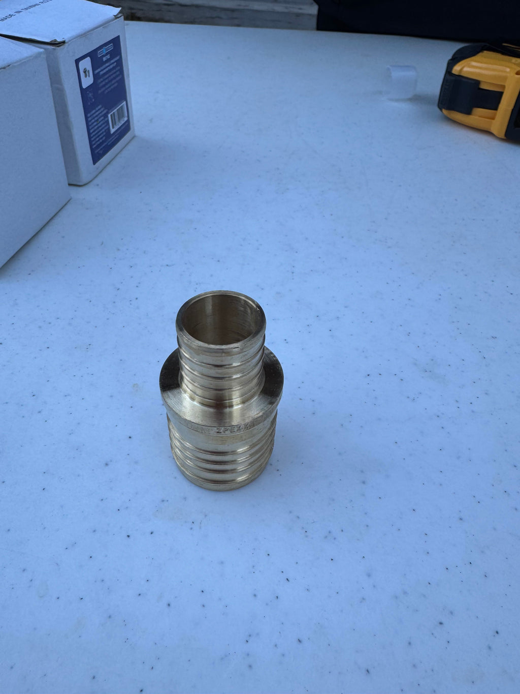 Lot of Brass PEX Fittings – Couplings, Elbows, Tee Connectors